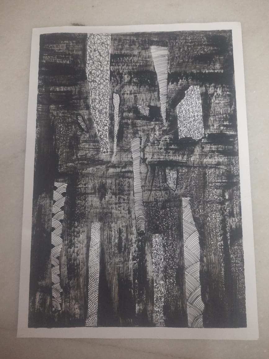 Painting by Kiran Pujari - Signature Canvas